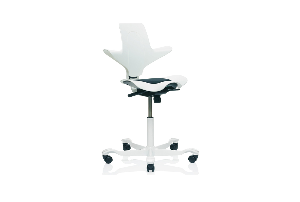 Capisco Puls (HÅG) - Der Capisco Puls ist ideal in Kombination mit Sitz-Stehtischen.